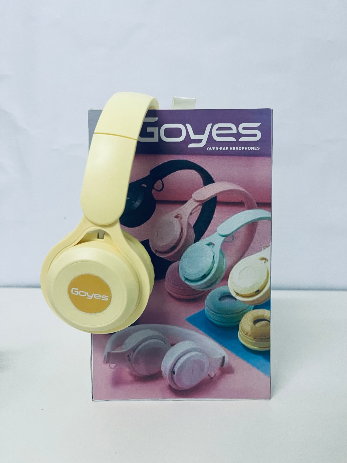 Goyes Macaron Over-Ear Bluetooth Headphones Stylish Streetwear Immersive Sound A Multi-Scene Audio-Visual Entertainment Companion