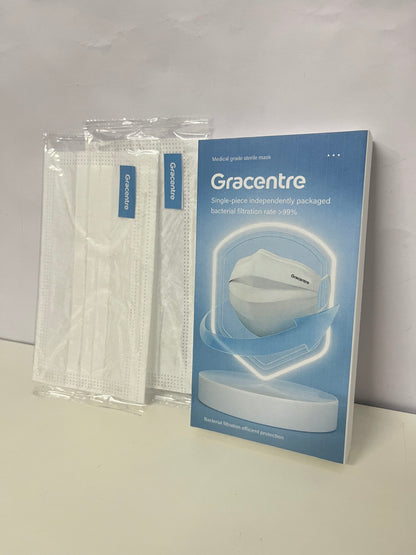 【Gracentre Medical Grade Sterile Masks】—— Reliable Protection for Daily Safety