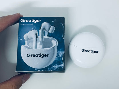 Greatiger True Wireless Bluetooth Earbuds: Immersive Sound Quality, Comfortable Wearing, Mini Portable