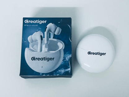 Greatiger True Wireless Bluetooth Earbuds: Immersive Sound Quality, Comfortable Wearing, Mini Portable