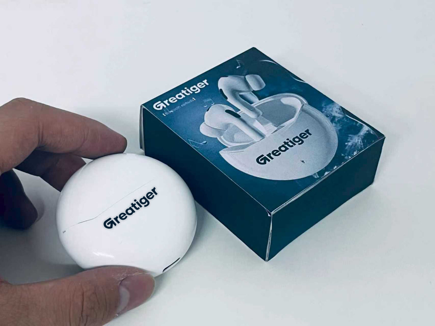 Greatiger True Wireless Bluetooth Earbuds: Immersive Sound Quality, Comfortable Wearing, Mini Portable