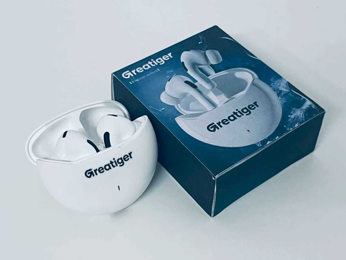 Greatiger True Wireless Bluetooth Earbuds: Immersive Sound Quality, Comfortable Wearing, Mini Portable