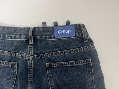 Gritop Vintage Washed Jeans A Versatile & Comfortable Essential for Daily Outfits