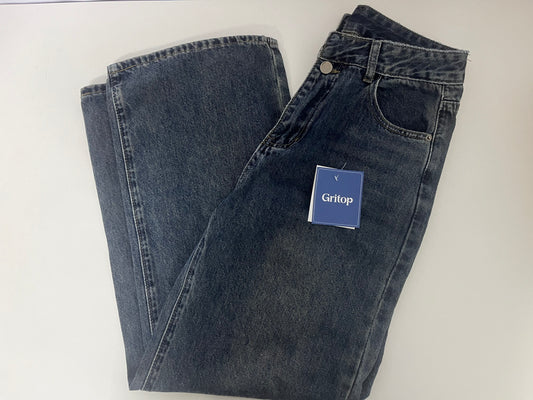 Gritop Vintage Washed Jeans A Versatile & Comfortable Essential for Daily Outfits
