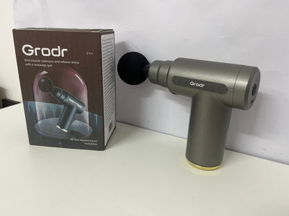 [Grodr Massage apparatus]——Mini Massage Gun - Deep Muscle Relaxation Device, Portable Rechargeable Massager