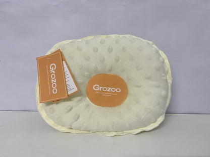 [Grozoo Pillows]——Baby Shaping Pillow - Soothing Minky Dot Anti-Flat Head Pillow