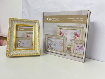 [Grozoo Picture frames]——European Carved Photo Frame Set - Multi-Size Decorative Frames