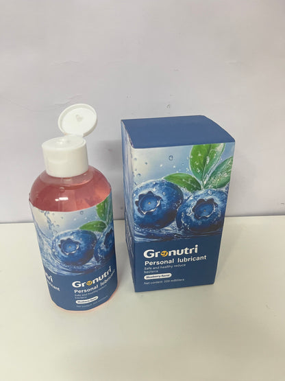 [Gronutri Personal sexual lubricants]——Blueberry-Flavored Personal Lubricant - Hydrating & Nourishing Intimate Care Gel
