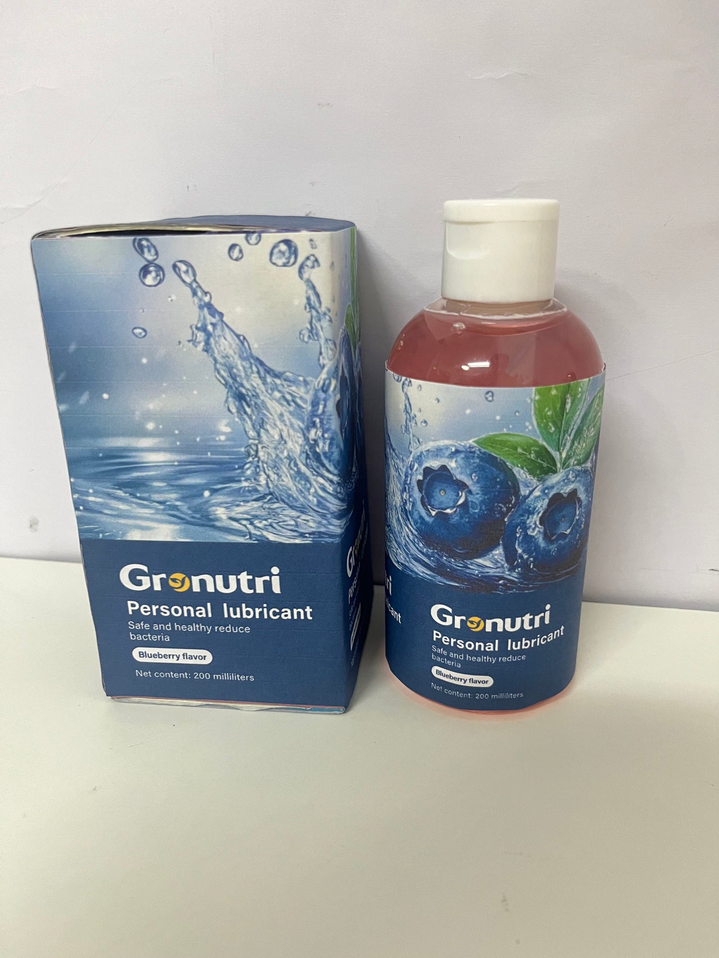 [Gronutri Personal sexual lubricants]——Blueberry-Flavored Personal Lubricant - Hydrating & Nourishing Intimate Care Gel
