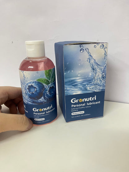 [Gronutri Personal sexual lubricants]——Blueberry-Flavored Personal Lubricant - Hydrating & Nourishing Intimate Care Gel