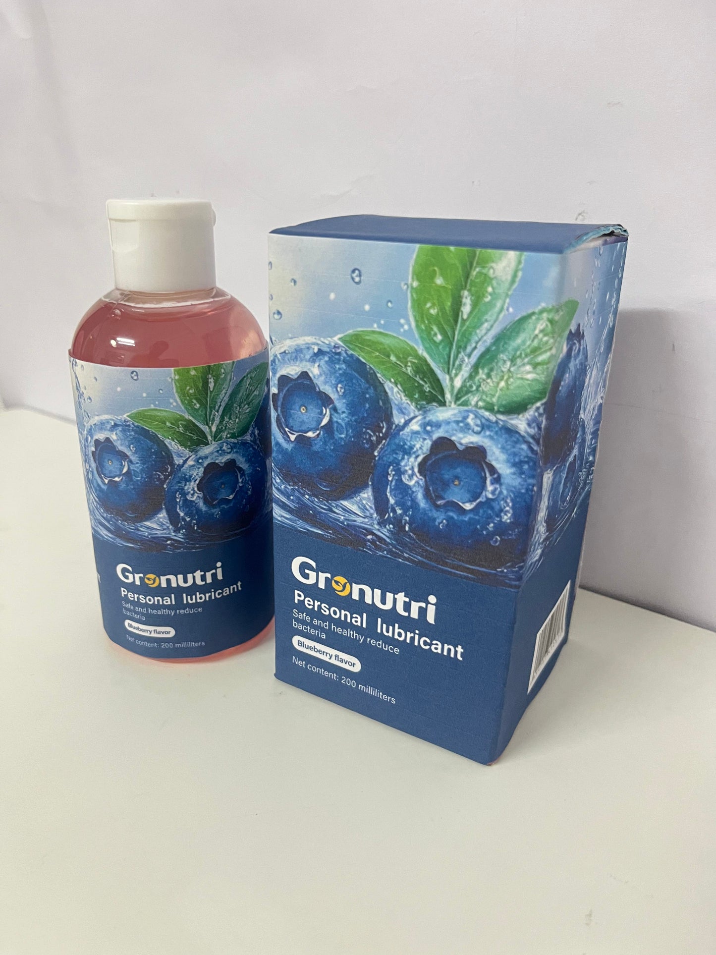 [Gronutri Personal sexual lubricants]——Blueberry-Flavored Personal Lubricant - Hydrating & Nourishing Intimate Care Gel