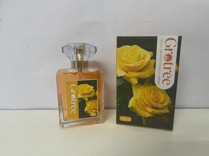 [Grotree Perfumes]——Yellow Rose Eau de Toilette - Floral Fragrance Long-Lasting 40ml