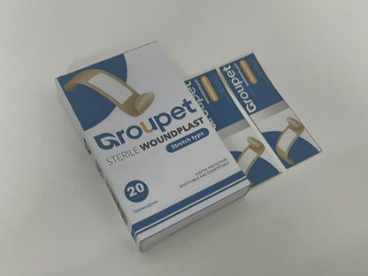 【Groupet Stretch Sterile Adhesive Bandages】—— Reliable Protection for Minor Cuts & Scrapes