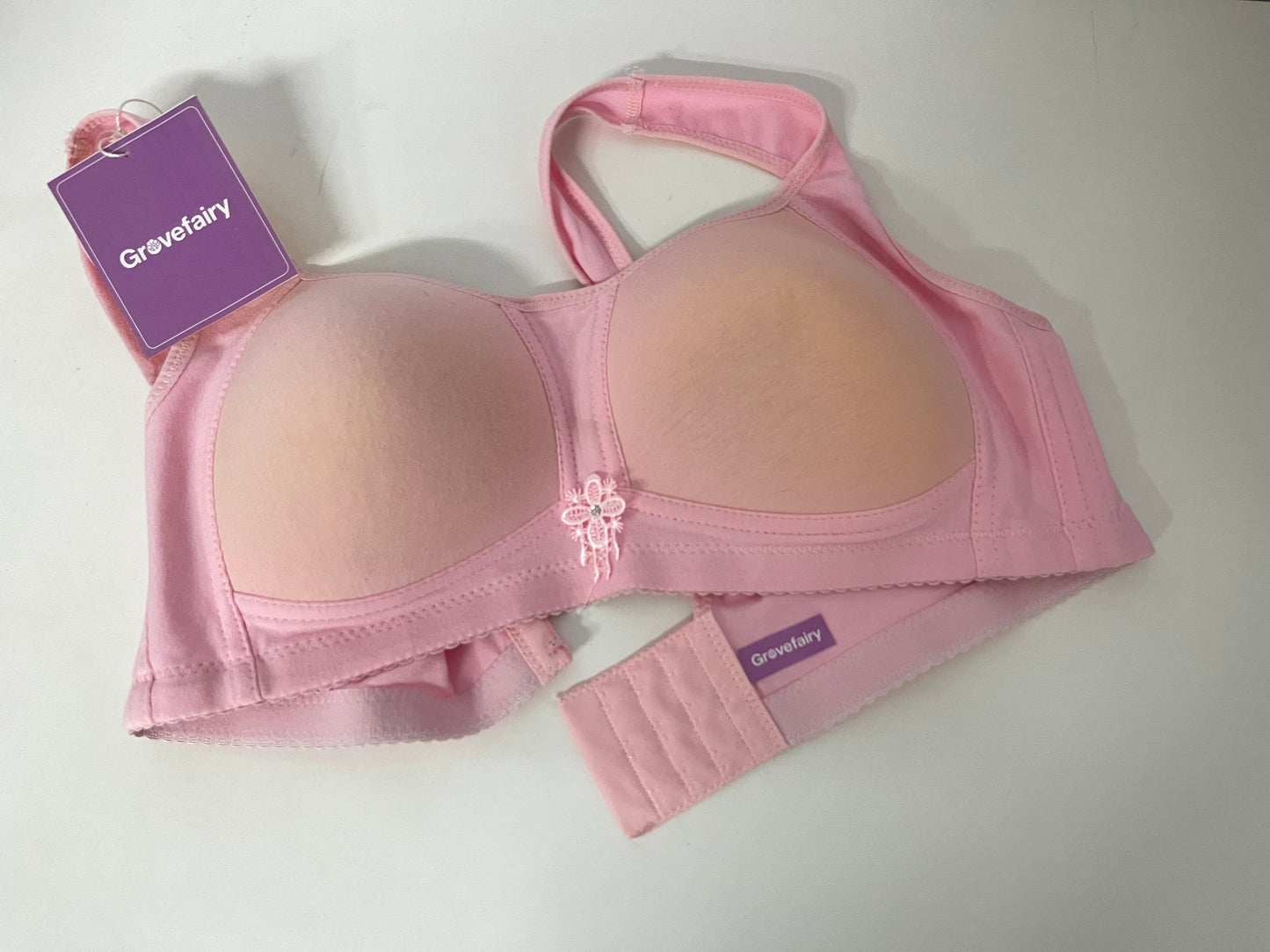 【Grovefairy Two-Tone Underwire Bra】—— Comfortable & Elegant Daily Lingerie