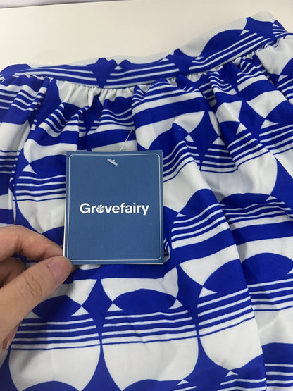 【Grovefairy Geometric Print Shorts】—— Vibrant & Comfortable Casual Essential
