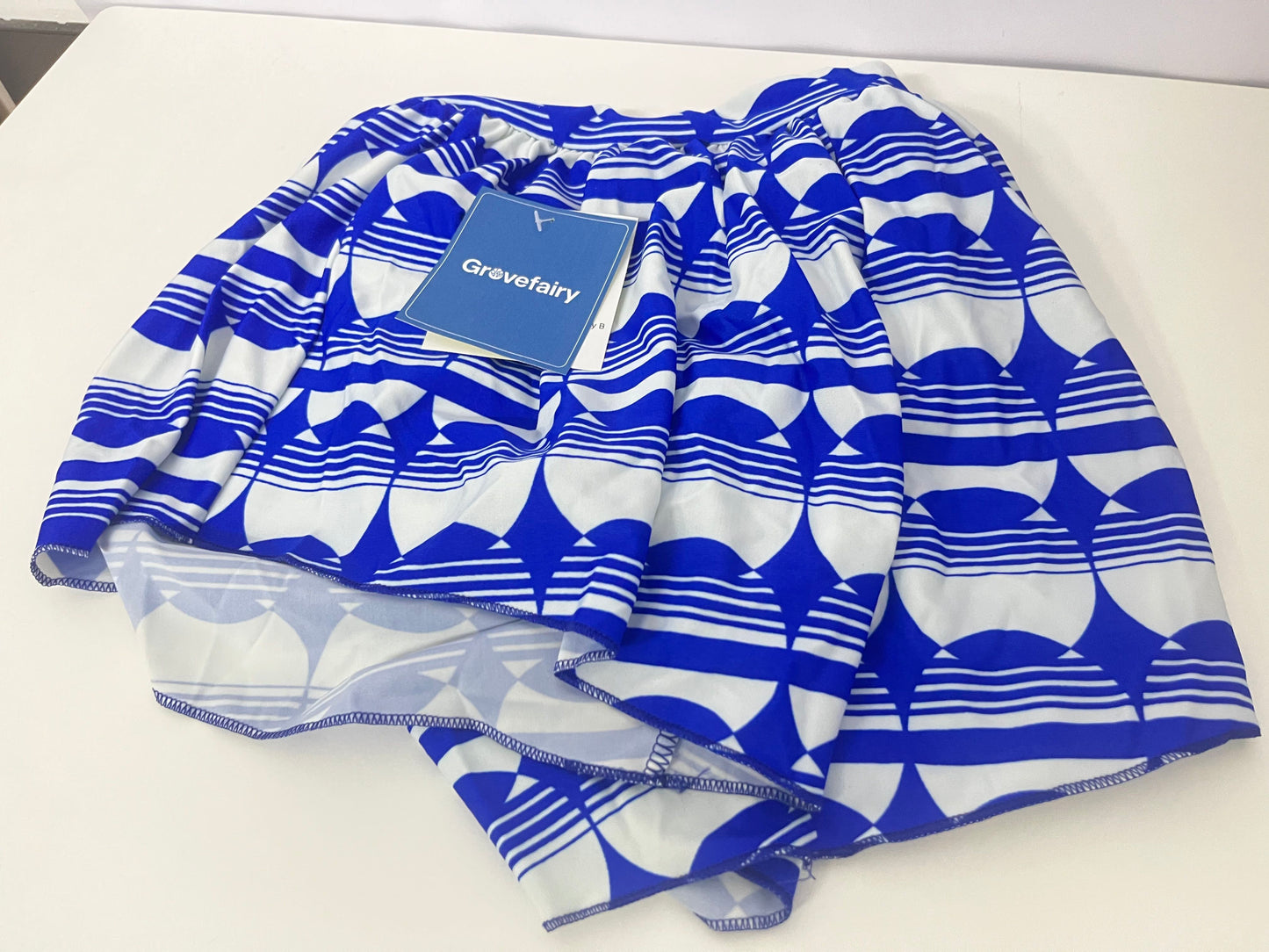 【Grovefairy Geometric Print Shorts】—— Vibrant & Comfortable Casual Essential