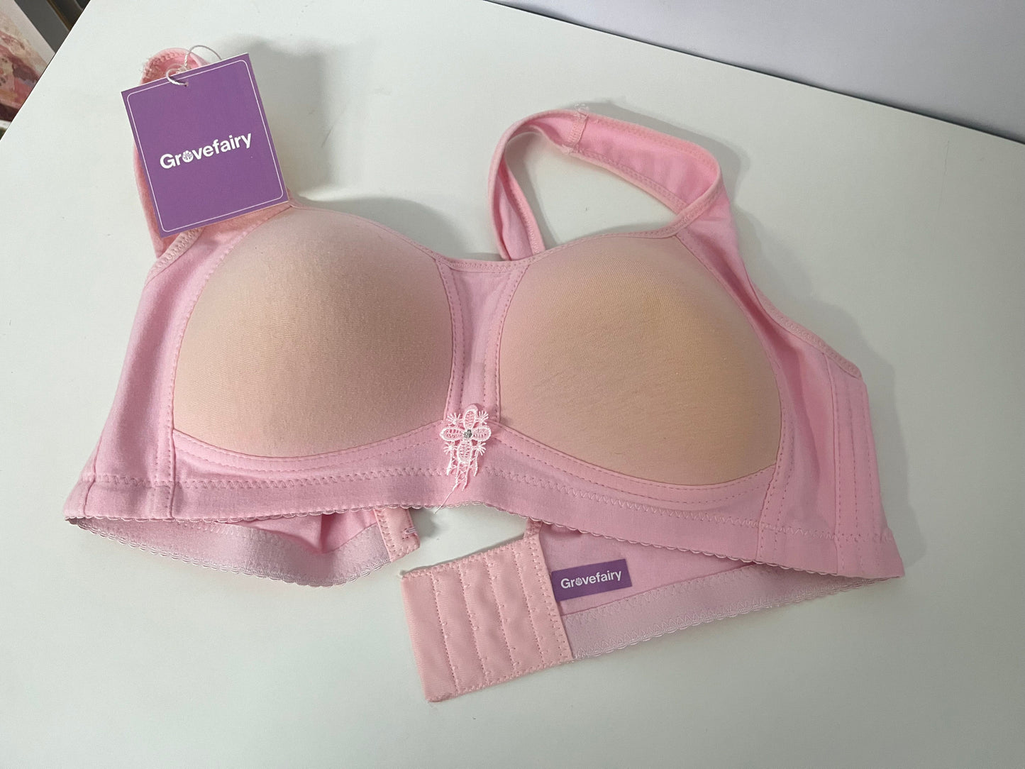 【Grovefairy Two-Tone Underwire Bra】—— Comfortable & Elegant Daily Lingerie