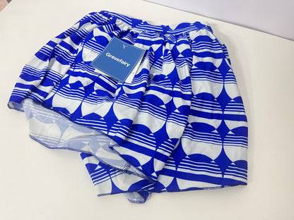 【Grovefairy Geometric Print Shorts】—— Vibrant & Comfortable Casual Essential