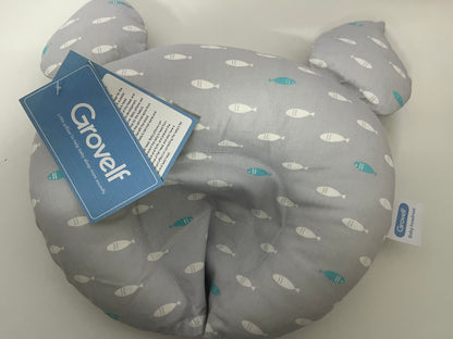 【Grovelf Bear Ear Baby Head-Shaping Pillow】—— Cozy Support for Infant Sleep