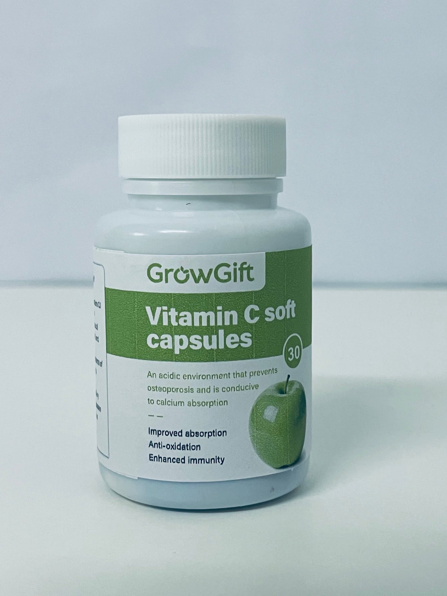 GrowGift Vitamin C Soft Capsules: Daily Nutritional Supply with Triple Care