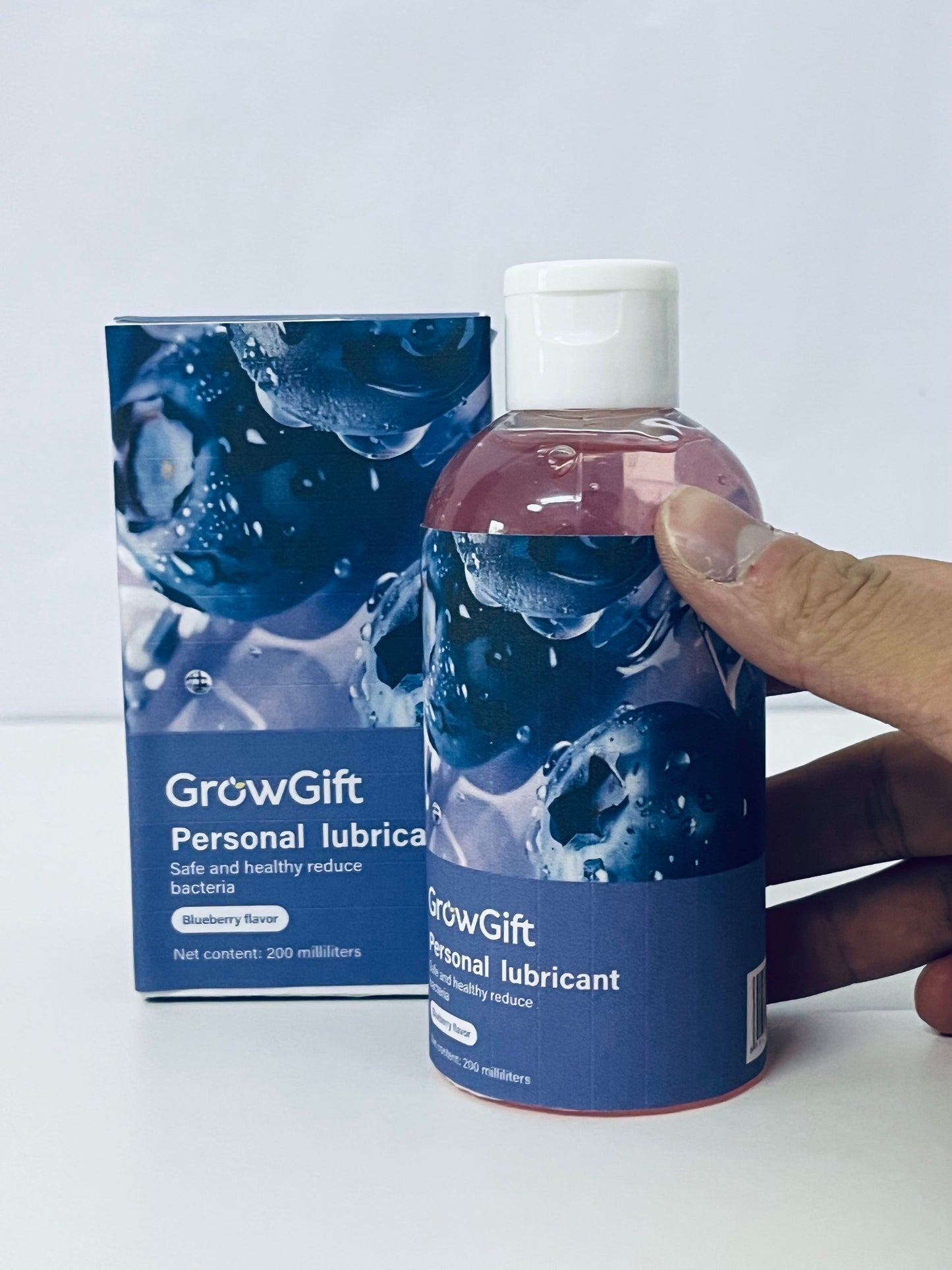 GrowGift Blueberry Flavor Personal Lubricant: Intimate Care Good Combining Comfort and Health