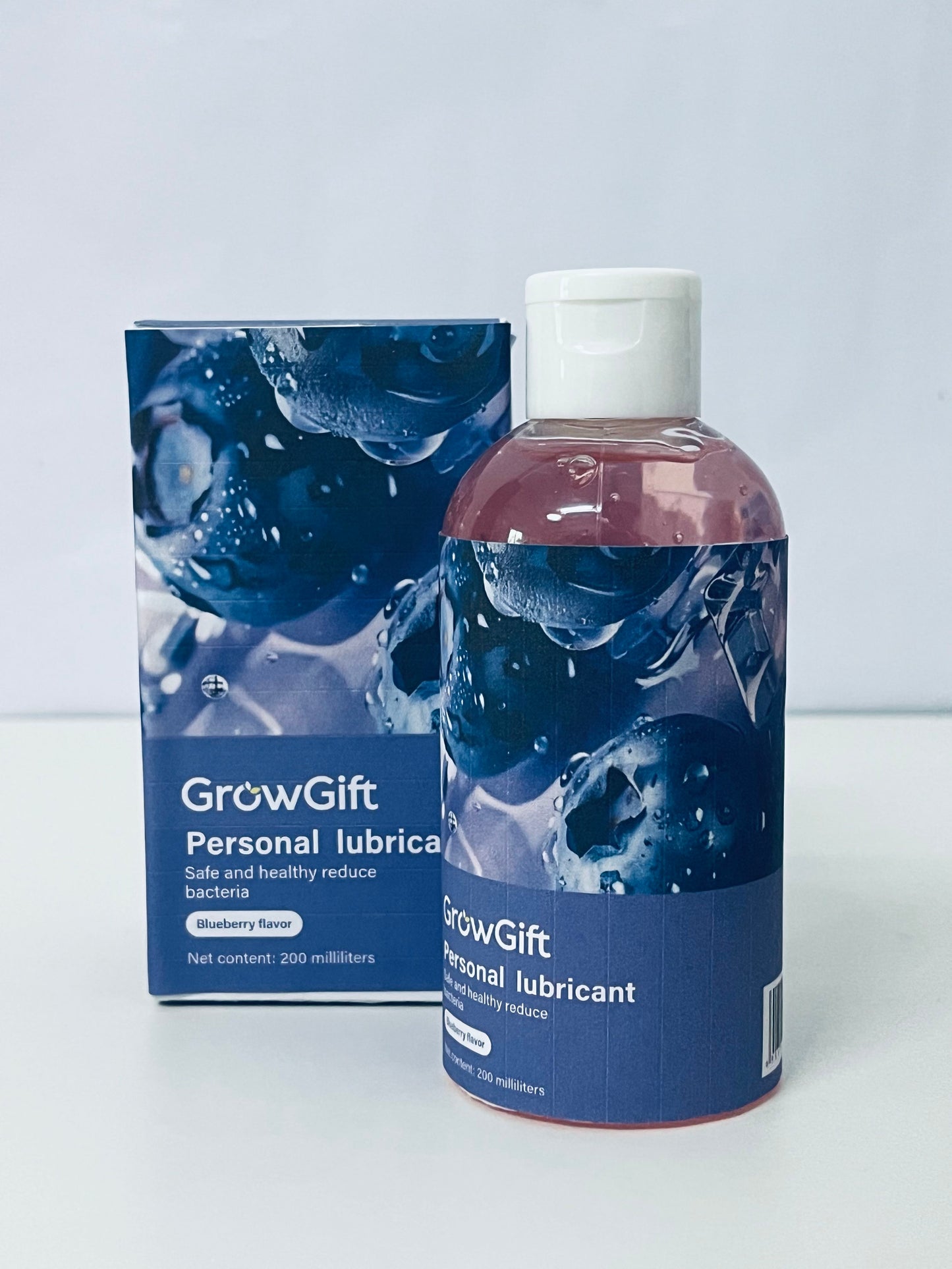 GrowGift Blueberry Flavor Personal Lubricant: Intimate Care Good Combining Comfort and Health