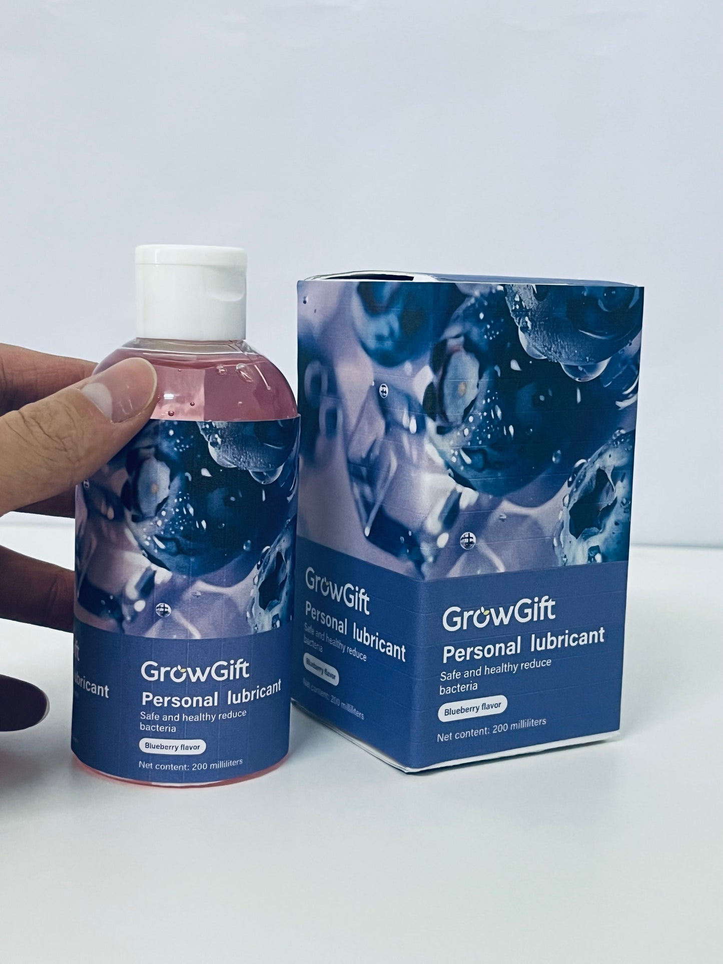GrowGift Blueberry Flavor Personal Lubricant: Intimate Care Good Combining Comfort and Health