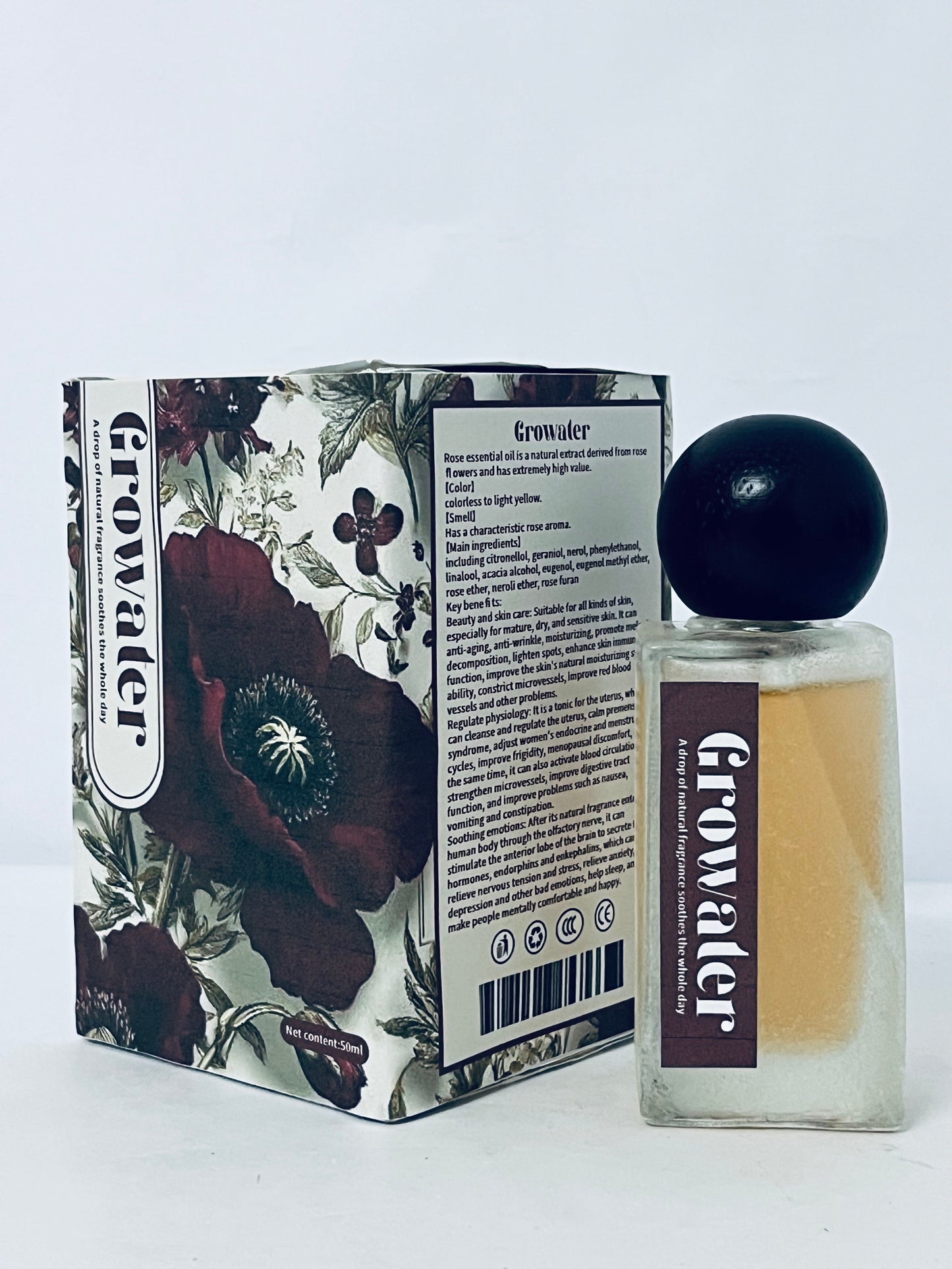 Growater Essential Oils--100% Pure for Diffusers, Home, Massage & Bath
