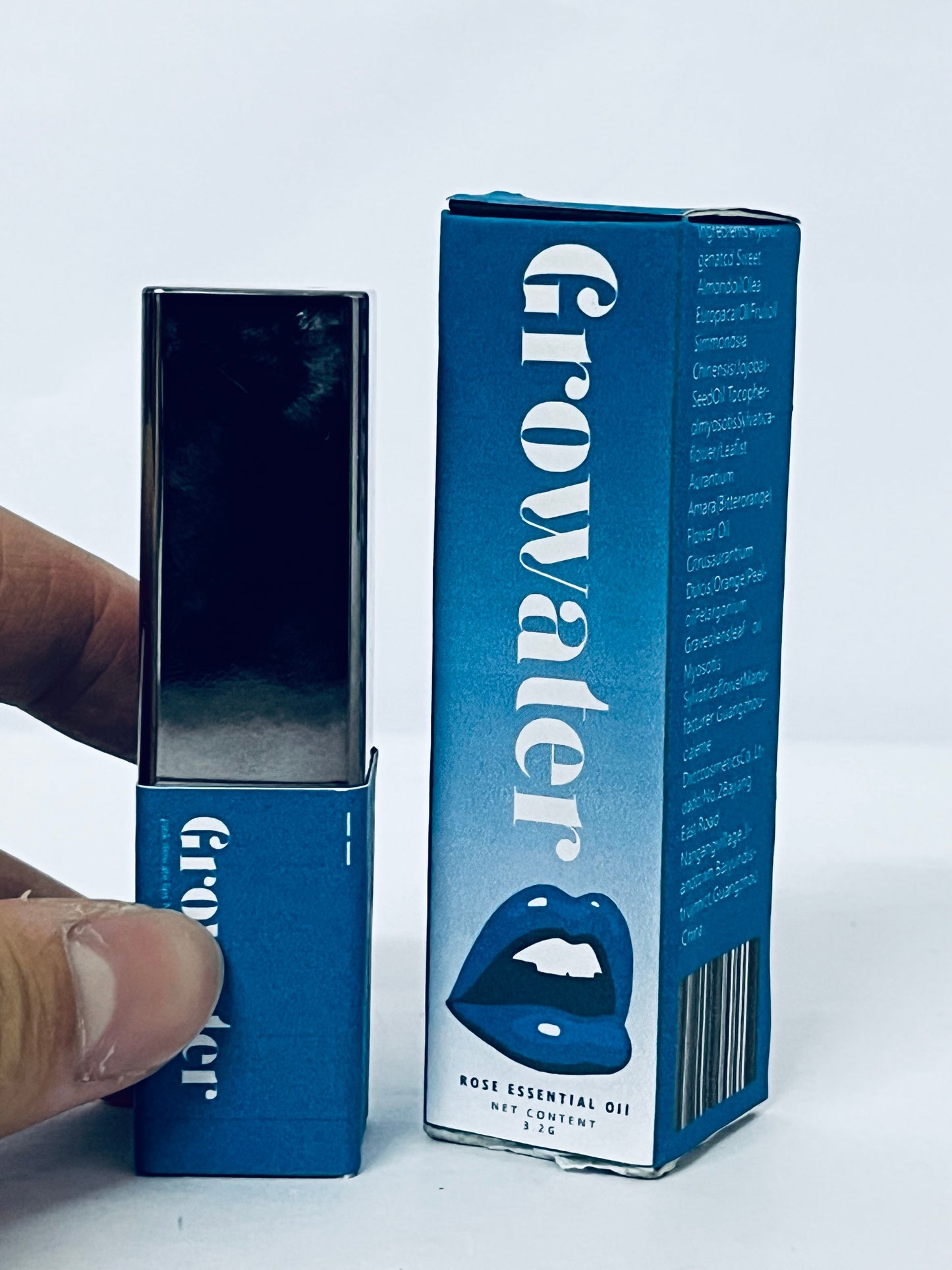 Growater Blue Lipstick Matte for Women, Super Stay Long Lasting Lipstick Smudge Proof No Transfer Lipsticks, Cruelty Free Lip Makeup