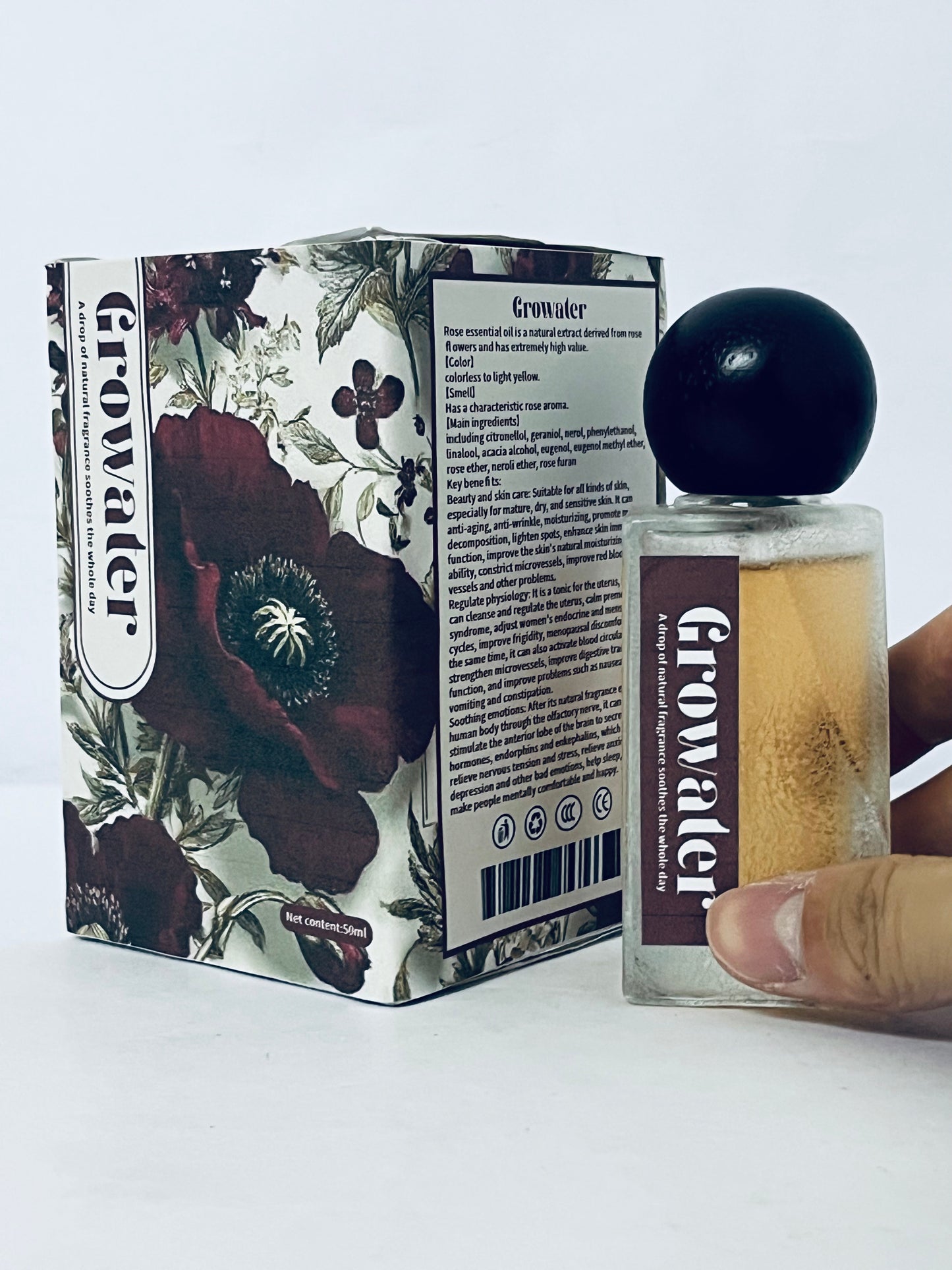 Growater Essential Oils--100% Pure for Diffusers, Home, Massage & Bath