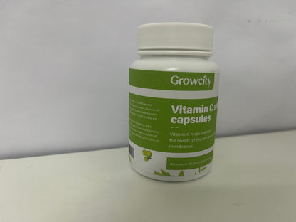 Growcity Vitamin C Soft Capsules 30-Count (150mg Each) Natural Nourishment A Daily Nutritional Supplement for Skin & Mucous Membrane Health