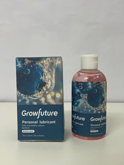 Growfuture Personal Lubricant (Blueberry Flavor) | 200ml Safe & Healthy Formula