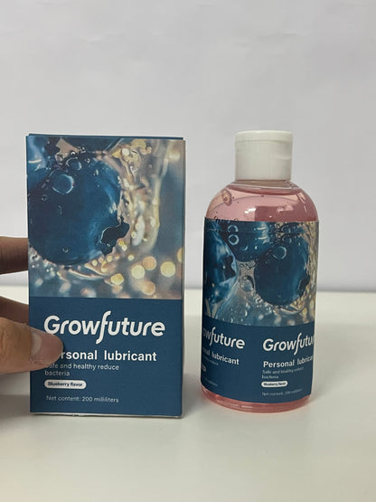 Growfuture Personal Lubricant (Blueberry Flavor) | 200ml Safe & Healthy Formula