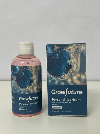 Growfuture Personal Lubricant (Blueberry Flavor) | 200ml Safe & Healthy Formula