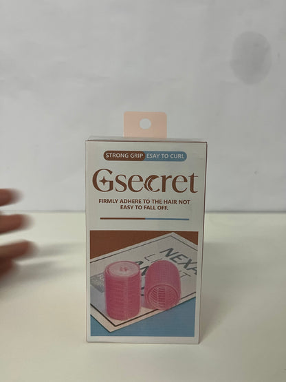 [Gsecret Non-electric hair rollers]—— Gsecret Self-Adhesive Air Bangs Hair Rollers - Lazy Styling Tool for Volume & Curls