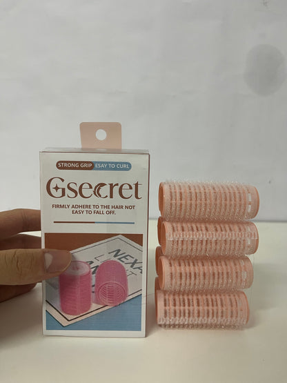 [Gsecret Non-electric hair rollers]—— Gsecret Self-Adhesive Air Bangs Hair Rollers - Lazy Styling Tool for Volume & Curls