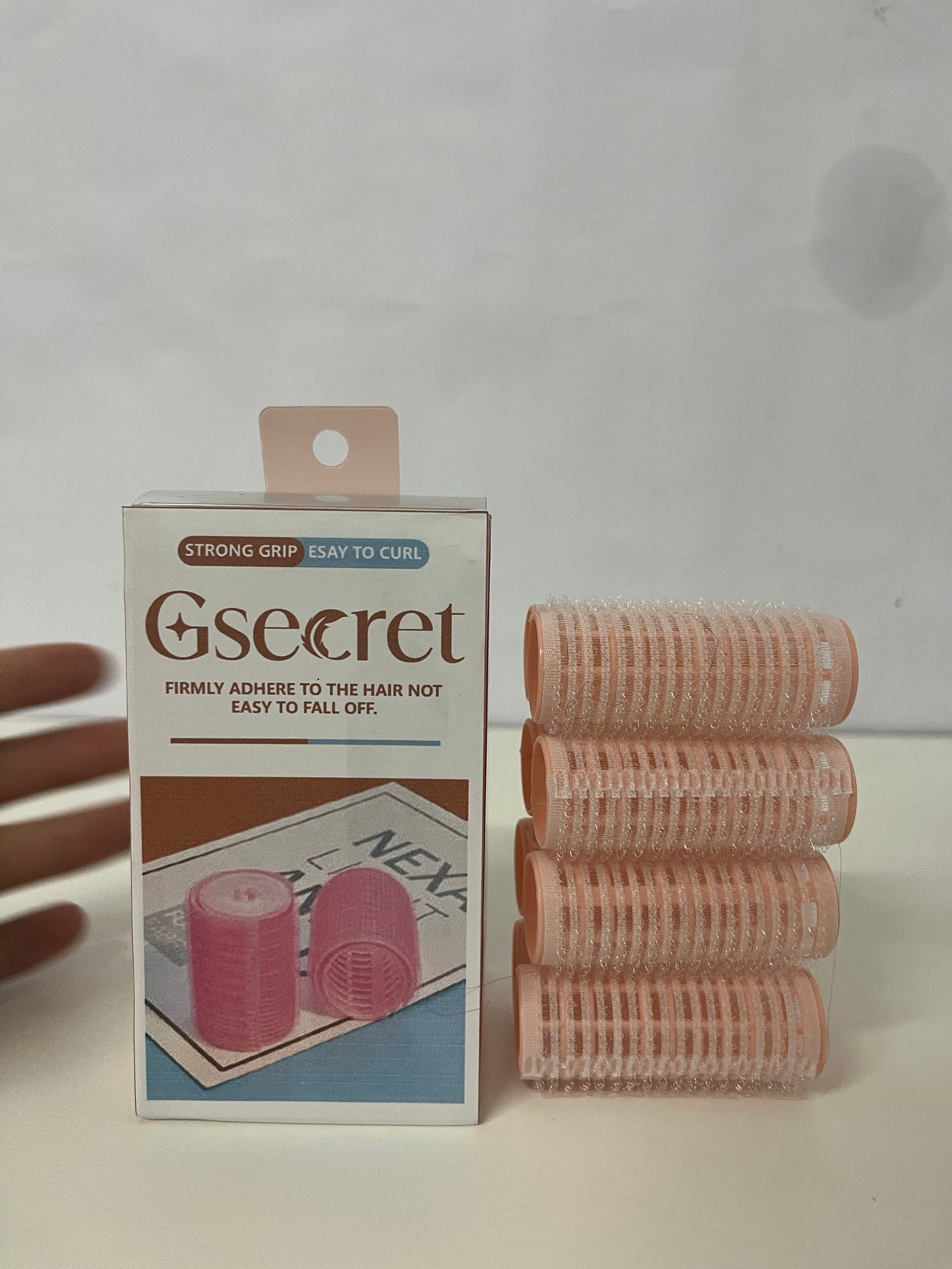 [Gsecret Non-electric hair rollers]—— Gsecret Self-Adhesive Air Bangs Hair Rollers - Lazy Styling Tool for Volume & Curls