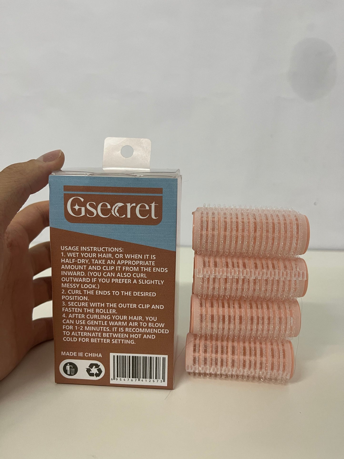 [Gsecret Non-electric hair rollers]—— Gsecret Self-Adhesive Air Bangs Hair Rollers - Lazy Styling Tool for Volume & Curls