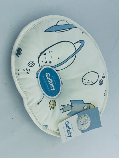 Gulfairy  Baby Pillow,Cute Cartoon Bear Soft and Cozy Shaping Pillow, Breathable Bedding Set for Infants for Small Boys and Girls Prevent Flat Head