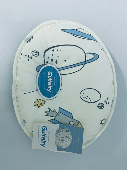 Gulfairy  Baby Pillow,Cute Cartoon Bear Soft and Cozy Shaping Pillow, Breathable Bedding Set for Infants for Small Boys and Girls Prevent Flat Head