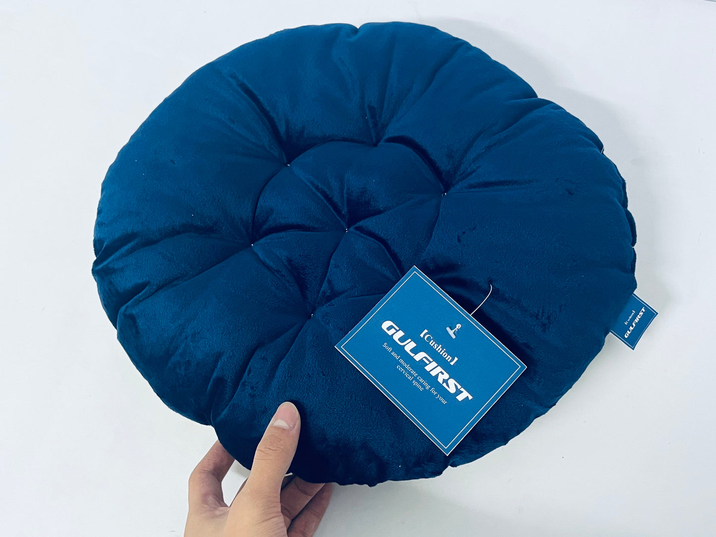 GULFIRST Round Floor Pillow Solid Thick Chair Cushion Super Soft Comfy Seat Cushion Meditation Cushion for Yoga Living Room Sofa Balcony Outdoor