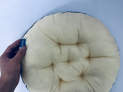 GULFIRST Round Floor Pillow Solid Thick Chair Cushion Super Soft Comfy Seat Cushion Meditation Cushion for Yoga Living Room Sofa Balcony Outdoor