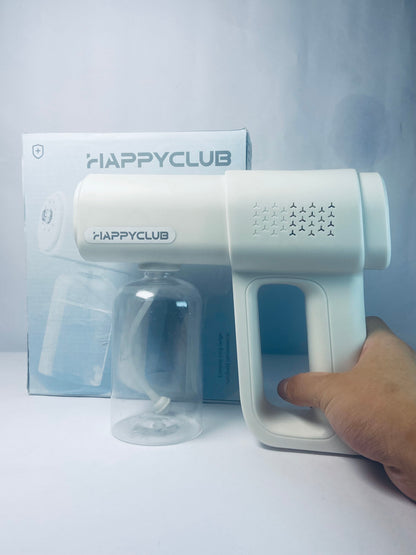 HAPPYCLUB Nano Spray Gun - Cordless Nano Sprayer for Cleaning - Portable Misting Tool for Home & Garden - Hydrating Mist Gun for Plants - Lightweight Handheld Nano Spray Machine (380ml)