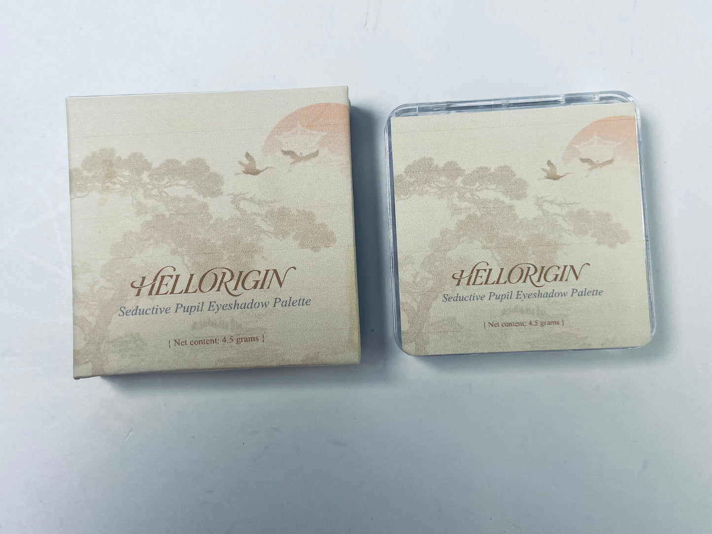HELLORIGIN Eye Enhancer,Night Sky,Eyeshadow Quad,Easy to Wear,Clean & Vegan,Talc-Free,Matte & Shimmer Finishes,Smudge-Proof