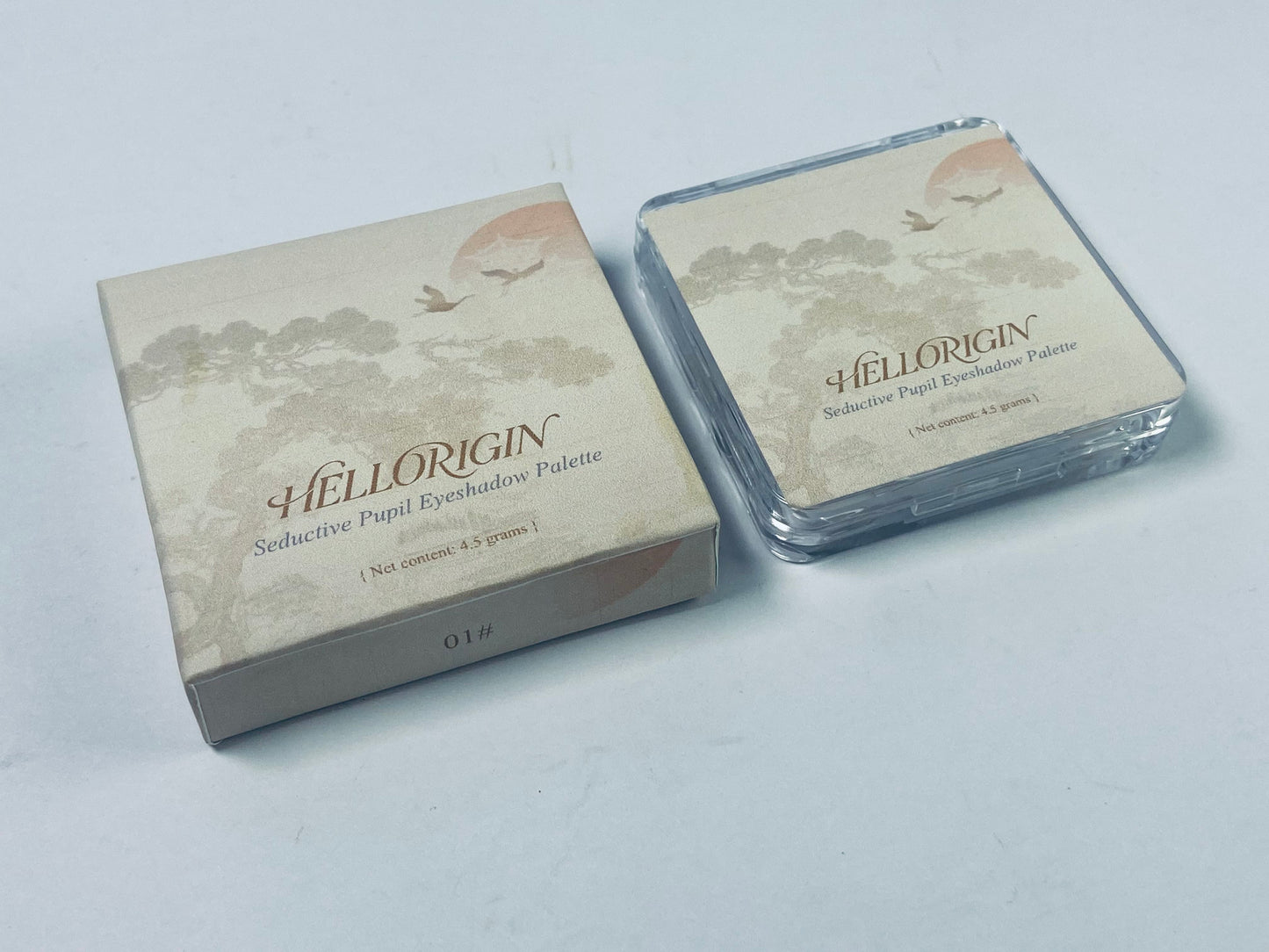 HELLORIGIN Eye Enhancer,Night Sky,Eyeshadow Quad,Easy to Wear,Clean & Vegan,Talc-Free,Matte & Shimmer Finishes,Smudge-Proof