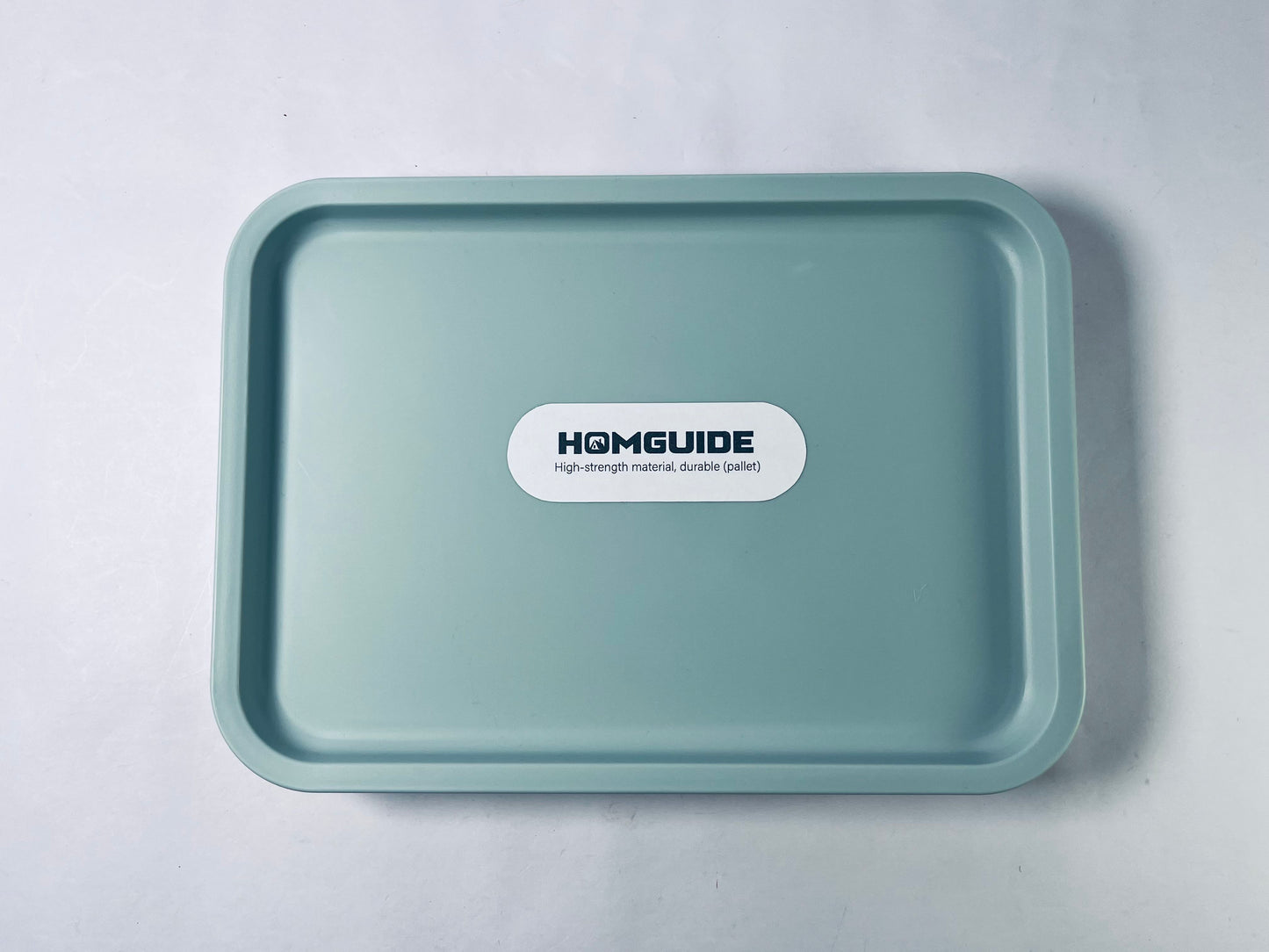 HOMGUIDE Pack of 2 Plastic Serving Trays,Reusable Plastic Trays, Breakfast Tray for Buffets, Celebrations, Desserts, Snacks and Picnics