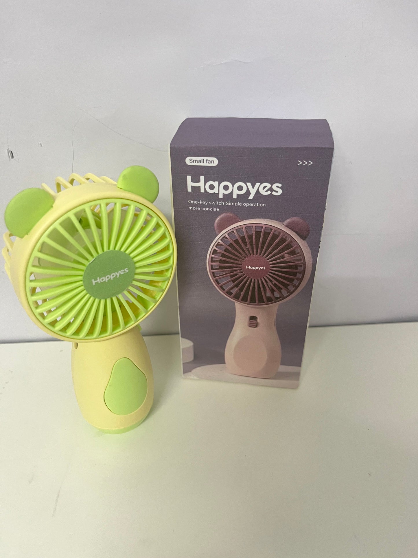【Happyes Portable Electric Fan】—— Practical Choice of Cooling & Portability