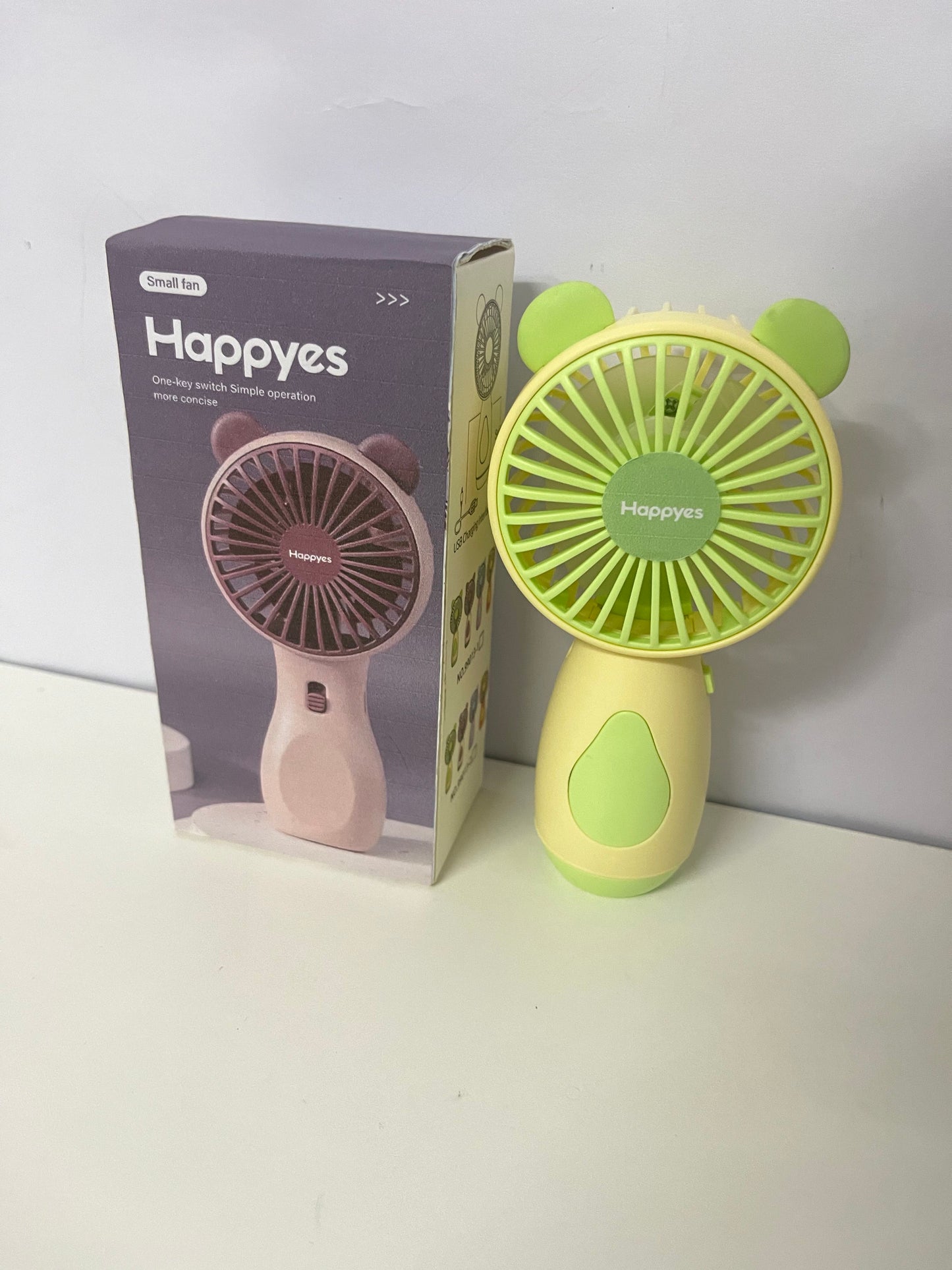 【Happyes Portable Electric Fan】—— Practical Choice of Cooling & Portability