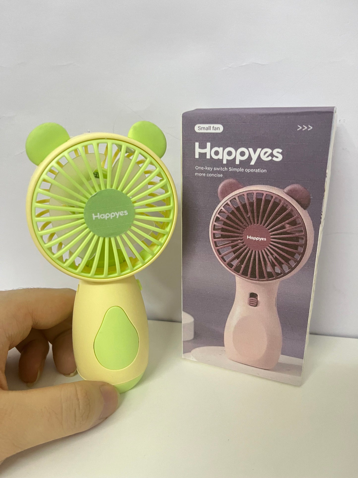 【Happyes Portable Electric Fan】—— Practical Choice of Cooling & Portability