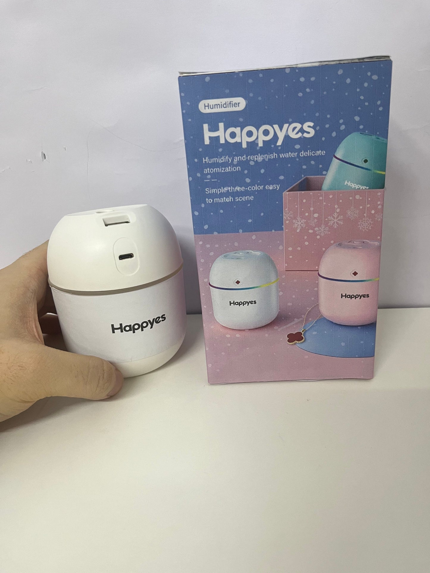 【Happyes Mini Egg Humidifier】—— Practical Choice of Hydration & Ambiance
